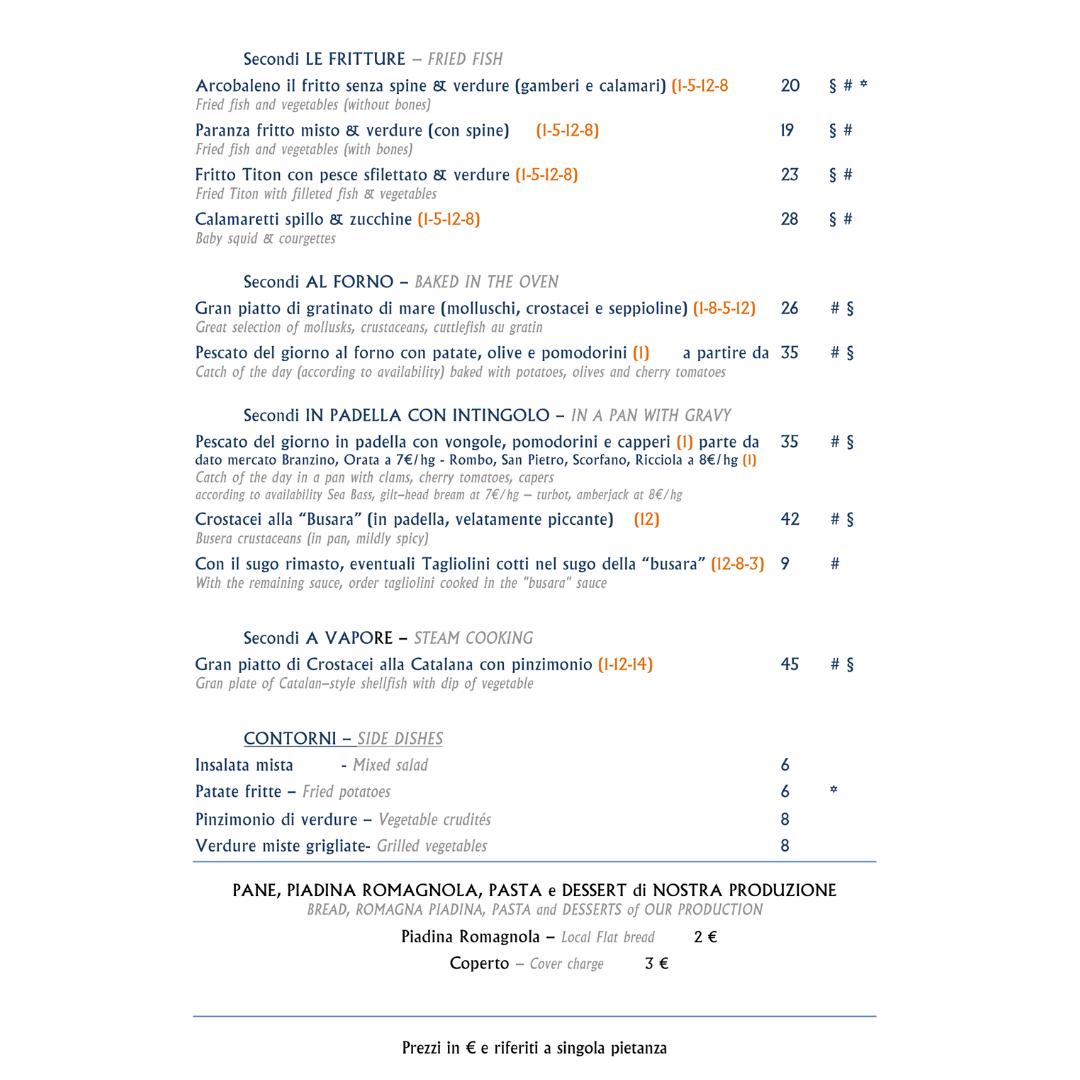Menu Ristorante Titon-4